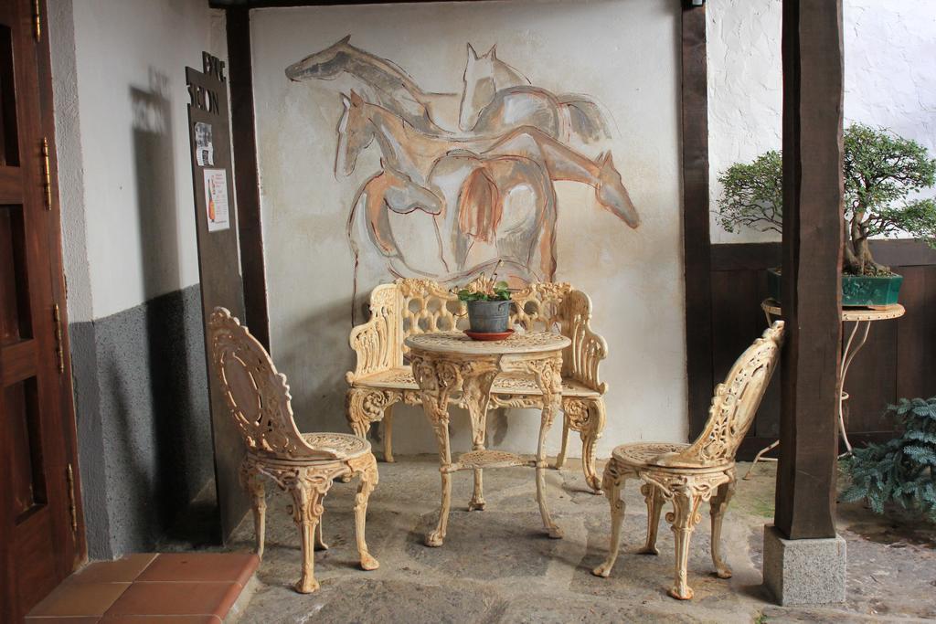 Posada Restaurante Casa De La Sal กันเดลาริโอ ภายนอก รูปภาพ
