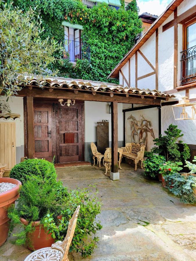 Posada Restaurante Casa De La Sal กันเดลาริโอ ภายนอก รูปภาพ