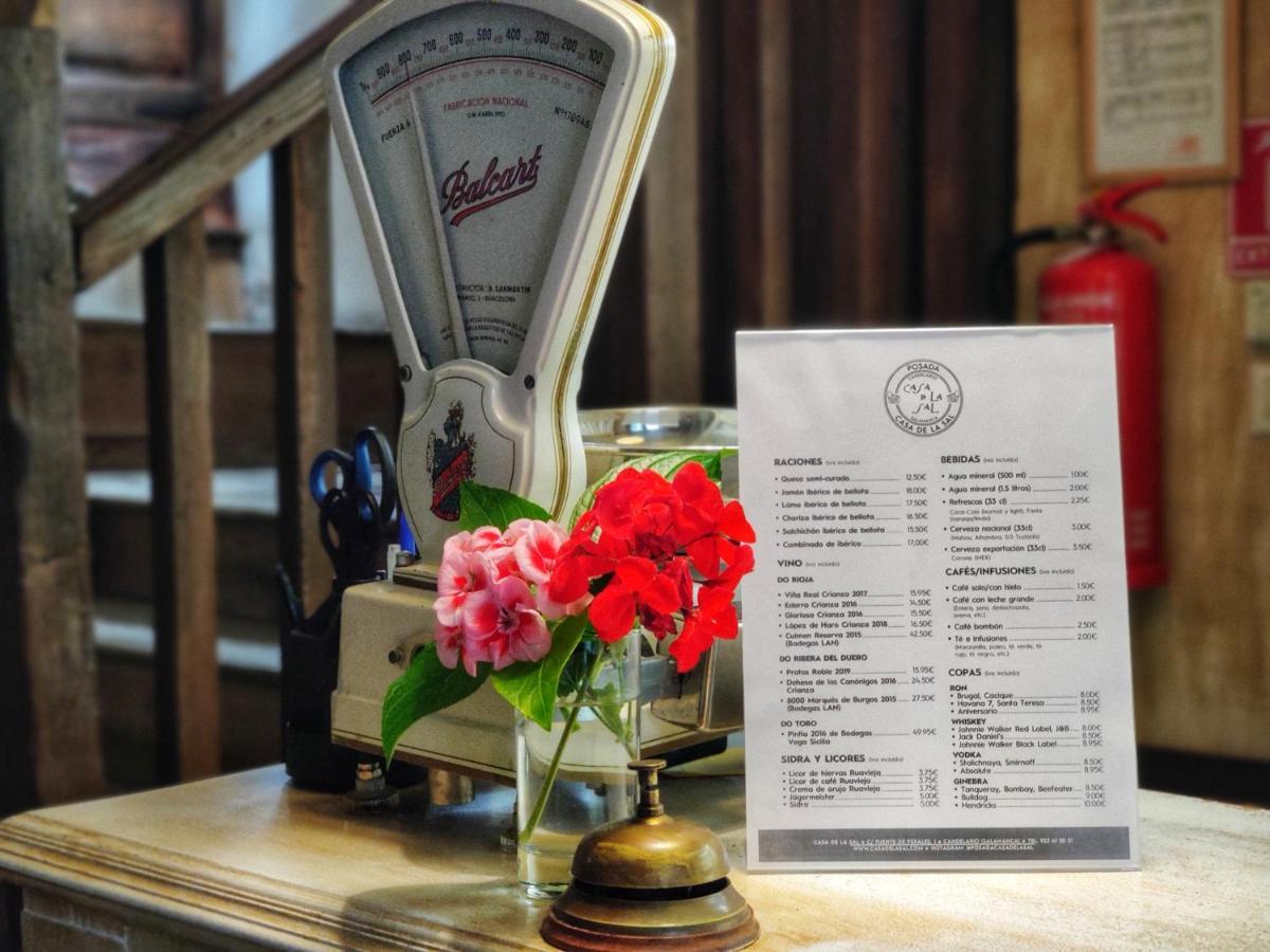 Posada Restaurante Casa De La Sal กันเดลาริโอ ภายนอก รูปภาพ